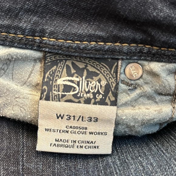 Silver Aiko Bootcut ladies Jeans - Picture 7 of 8